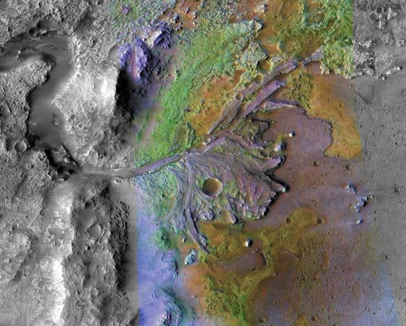 NASA's Perseverance rover reveals ancient river delta structure beneath Martian surface.